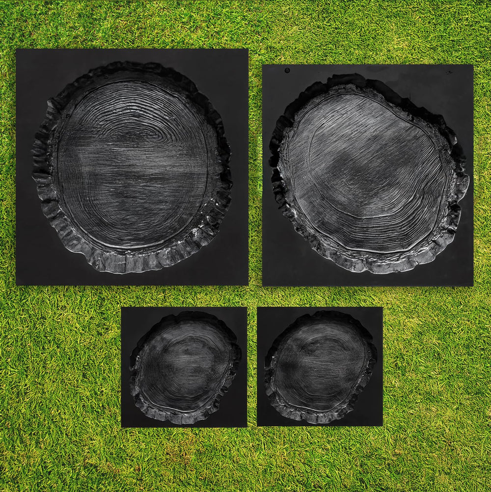Wood Plank Paver Mold (4 pcs)