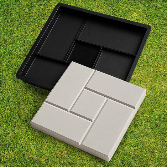 Labyrinth Paver Mold (4 pcs)