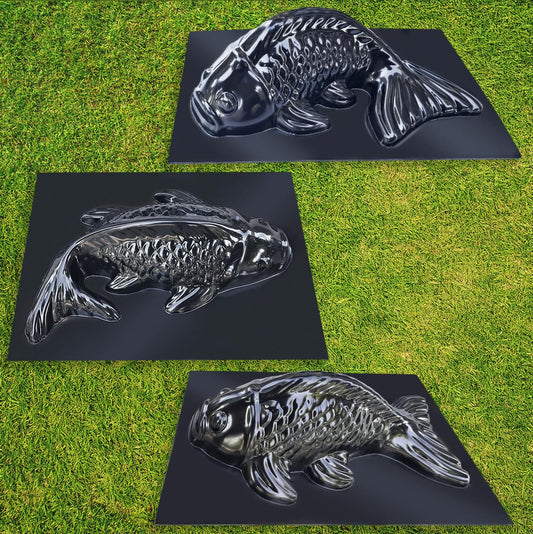 Fish Garden Mold (3 pcs)