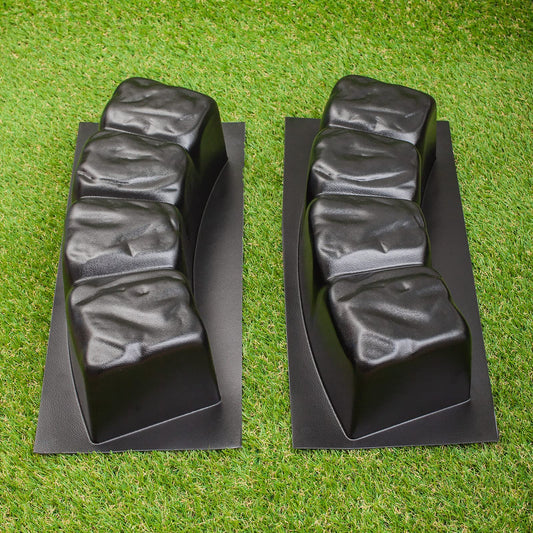Round Edge Border Stone Mold (2 pcs)