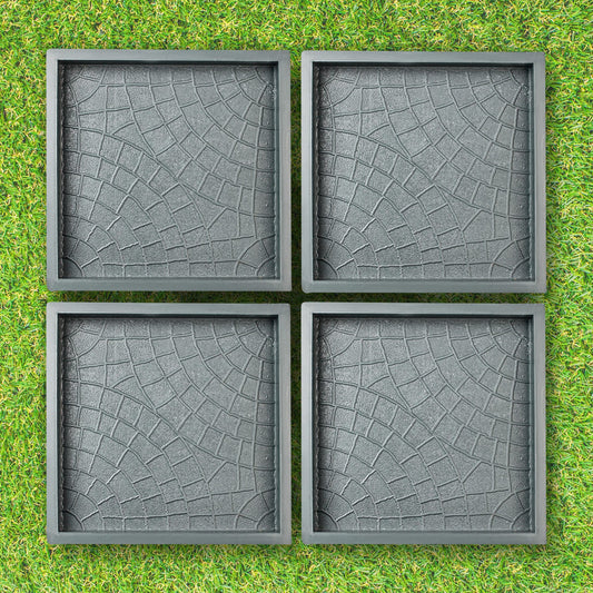 Cobblestone Paver Mold (4 pcs) #4